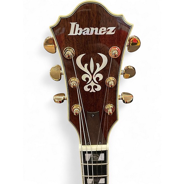 Used Ibanez AS113 2 Color Sunburst Hollow Body Electric Guitar