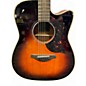 Used Yamaha A1M 2 Tone Sunburst Acoustic Electric Guitar
