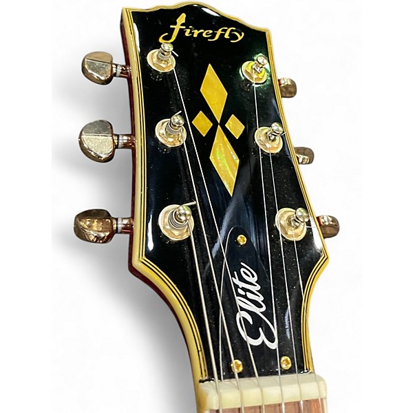 Used Firefly ELITE Cherry Sunburst Solid Body Electric Guitar