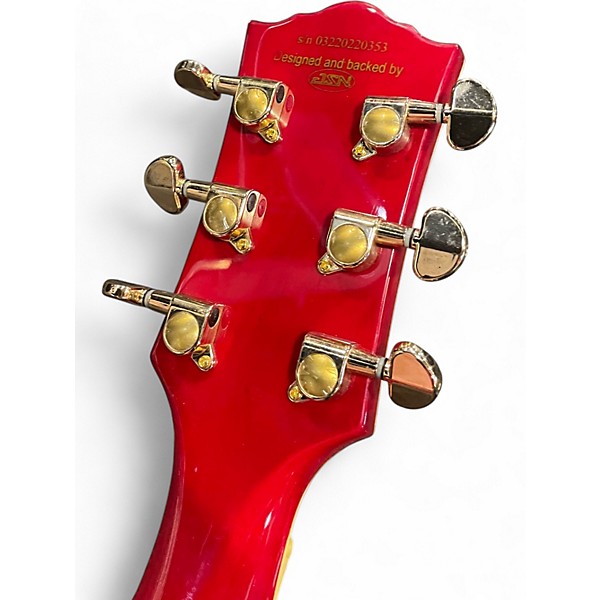 Used Firefly ELITE Cherry Sunburst Solid Body Electric Guitar