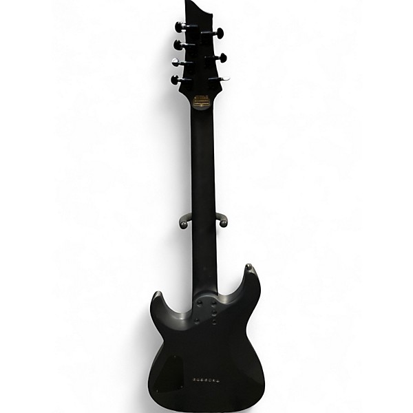 Used Schecter Guitar Research Damien 7 String Black Solid Body Electric Guitar