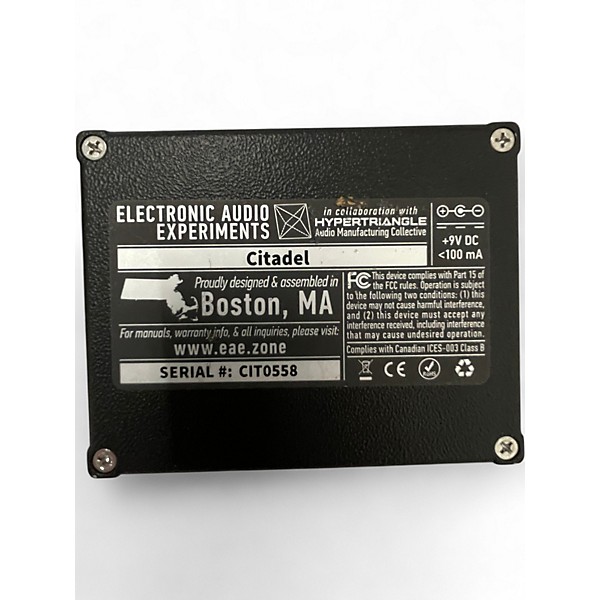 Used Electronic Audio Experiments citadel Effect Pedal