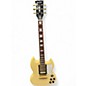 Used Harley Benton DC-600 VI Vintage Cream Solid Body Electric Guitar thumbnail