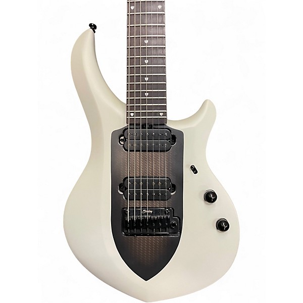 Used Sterling by Music Man John Petrucci Majesty MAJ170 Chalk Grey Solid Body Electric Guitar