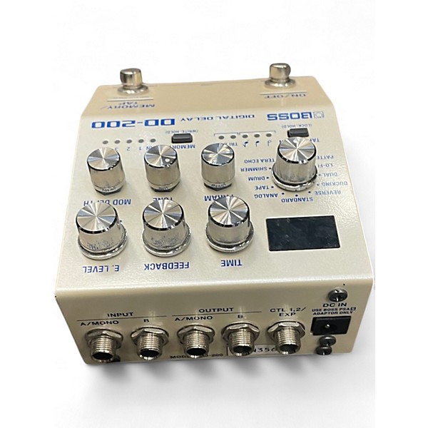 Used BOSS DD200 Digital Delay Effect Pedal