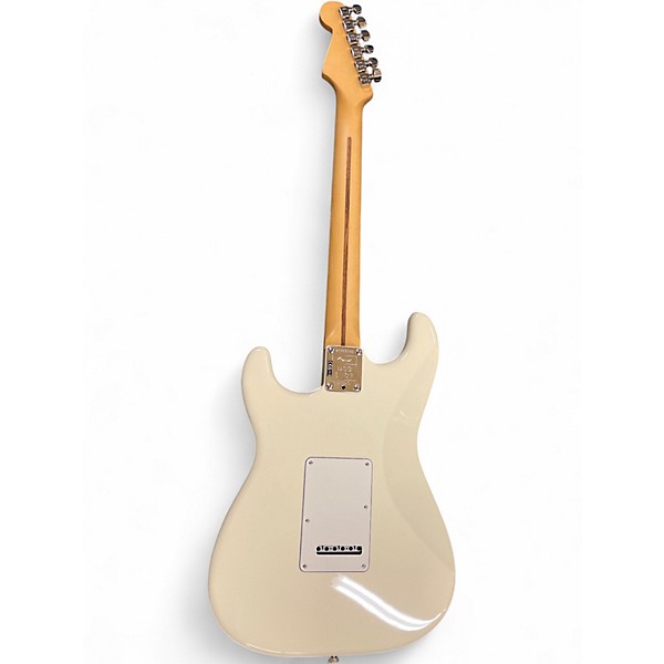 Used Fender Mod Shop Stratocaster Olympic White Solid Body Electric Guitar