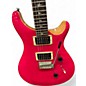 Used PRS SE Custom 24 TRANS CORAL Solid Body Electric Guitar