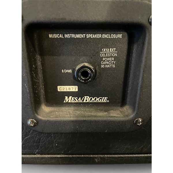 Used MESA/Boogie 1X12 EXT Guitar Cabinet
