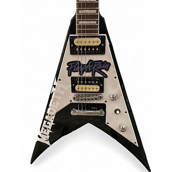 Used Jackson X Series Scott Ian Signature King V KVXT BLACK Solid Body Electric Guitar