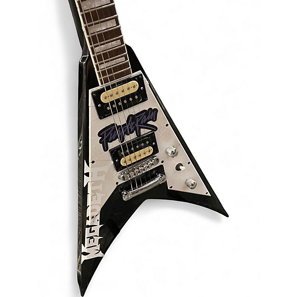 Used Jackson X Series Scott Ian Signature King V KVXT BLACK Solid Body Electric Guitar