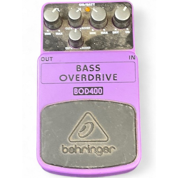 Used Behringer BOD400 Bass Effect Pedal