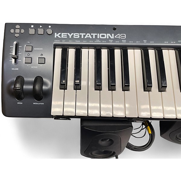 Used M-Audio Keystation 49 Key MIDI Controller