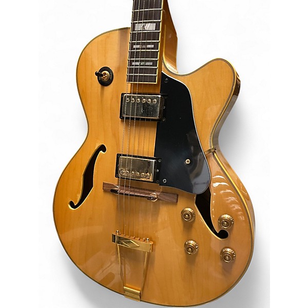 Vintage 2000 Ibanez AF120 Natural Hollow Body Electric Guitar