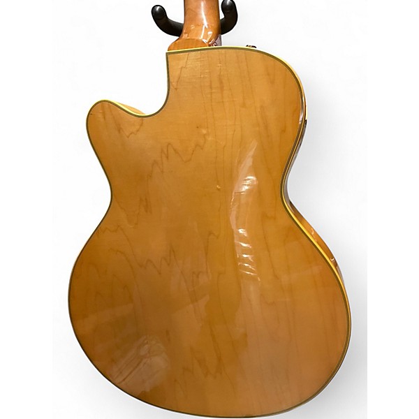 Vintage 2000 Ibanez AF120 Natural Hollow Body Electric Guitar