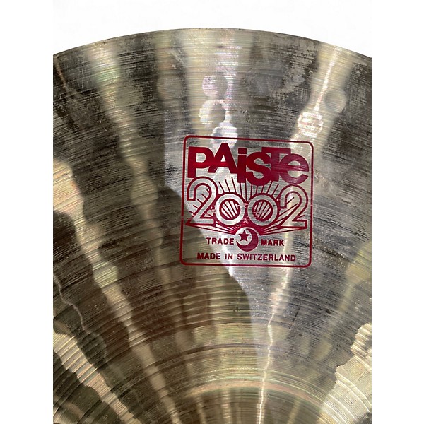 Used Paiste 16in Crash Cymbal