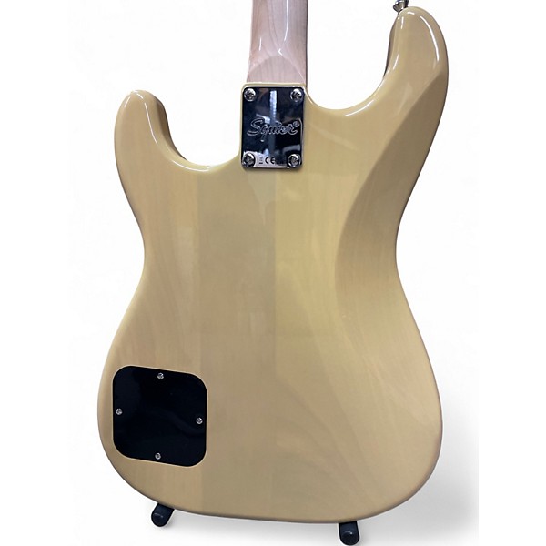 Used Squier Paranormal Strat-O-Sonic Vintage Blonde Solid Body Electric Guitar