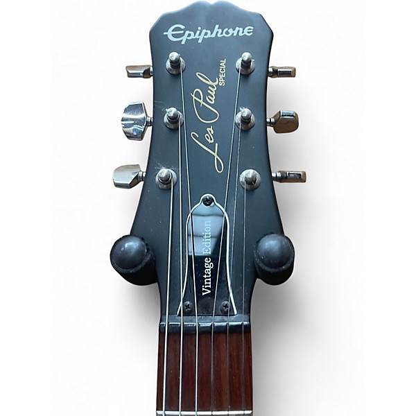 Used Epiphone Les Paul Special Vintage Edition Ebony Solid Body Electric Guitar