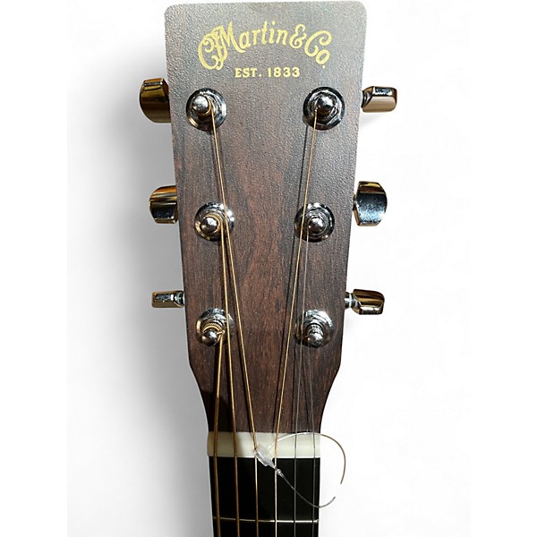 Used Martin D10E-01 SATIN NATURAL Acoustic Electric Guitar