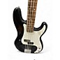 Used Squier Precision Bass Black Electric Bass Guitar