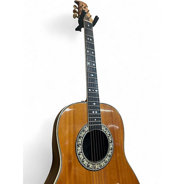 Vintage 1970s Ovation Glen Campbell Natural Acoustic Guitar