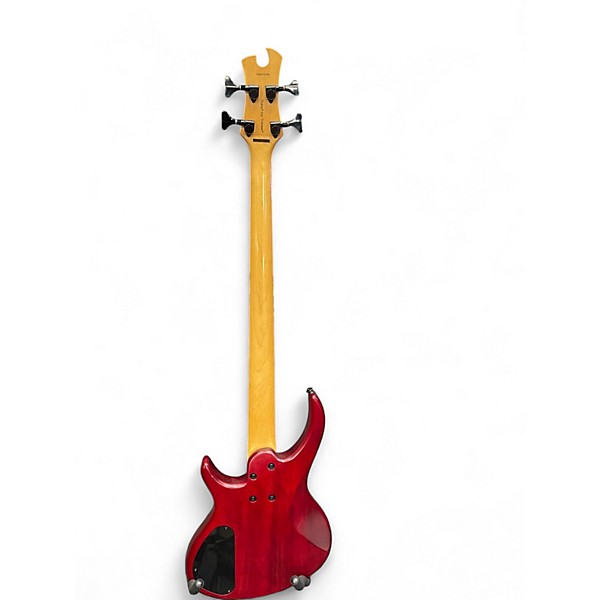 Used Tobias Toby Deluxe IV Red Electric Bass Guitar