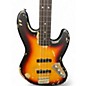 Used Vintage VJ74 3 Tone Sunburst Electric Bass Guitar