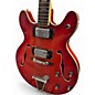 Used Epiphone EA-250 Candy Red Burst Hollow Body Electric Guitar
