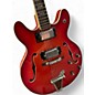 Used Epiphone EA-250 Candy Red Burst Hollow Body Electric Guitar