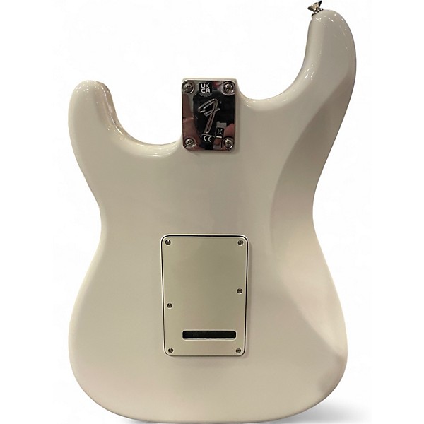 Used Fender Player Stratocaster Polar White Solid Body Electric Guitar