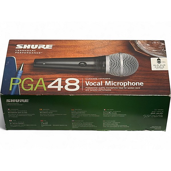 Used Shure PGA48 Dynamic Microphone