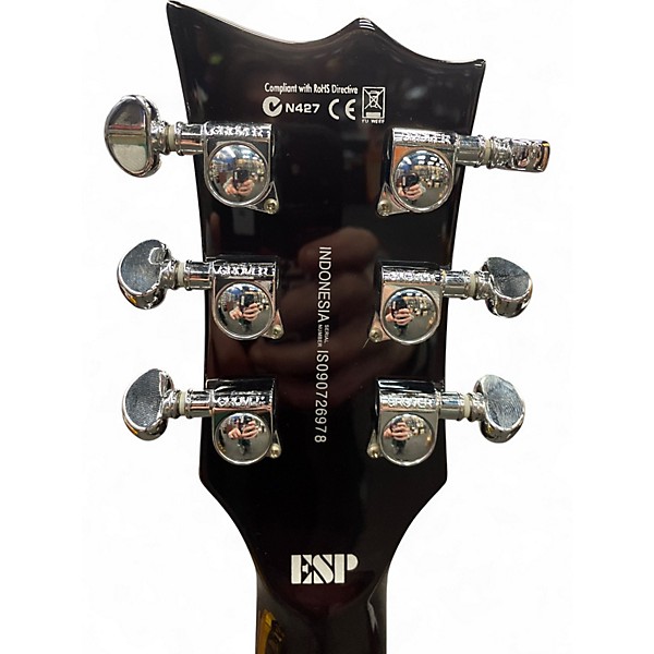 Used ESP LTD EC401VF Tobacco Sunburst Solid Body Electric Guitar