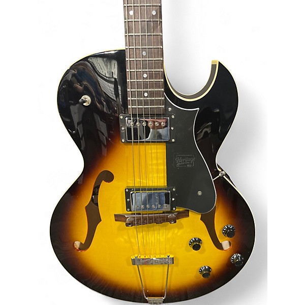 Used The Heritage H-575 Tobacco Burst Hollow Body Electric Guitar