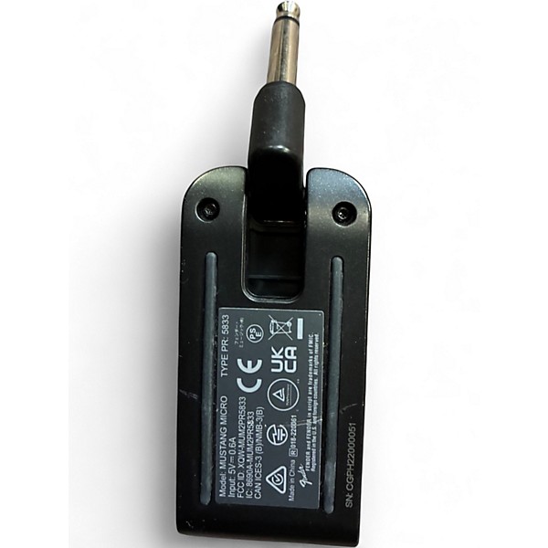 Used Fender Mustang Micro Battery Powered Amp