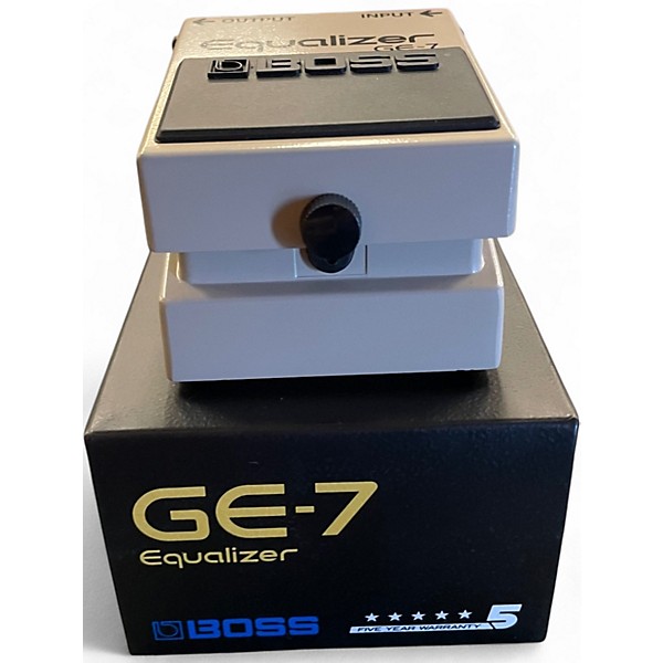 Used BOSS GE7 Equalizer Pedal