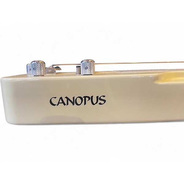 Used Canopus Lap Steel White Hawaiian Lap Steel