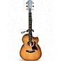 Used Taylor 514CE 2 Color Sunburst Acoustic Electric Guitar thumbnail