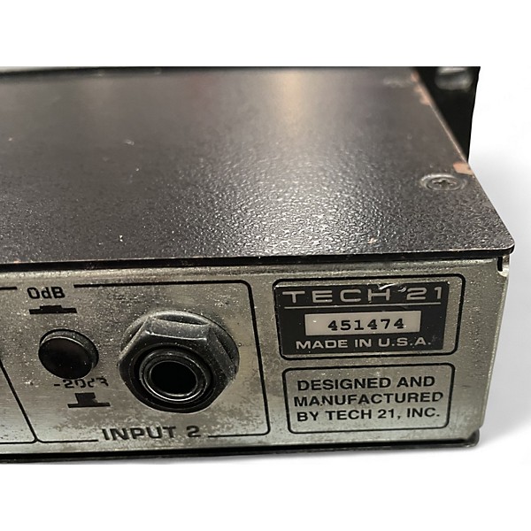 Used Tech 21 Sansamp RBI Rackmount Bass Preamp