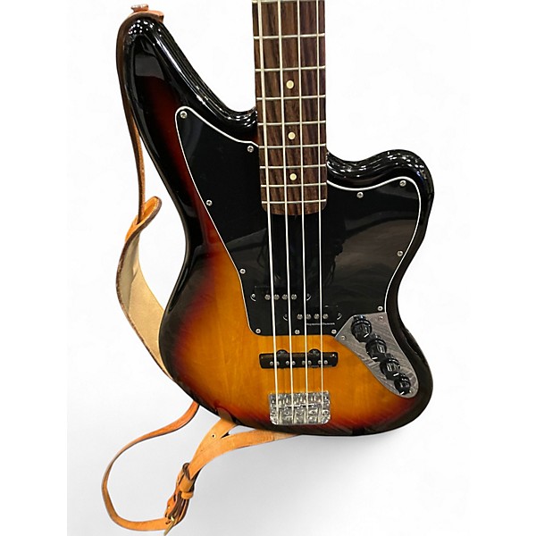 Used Squier Vintage Modified Jaguar Bass 2 Color Sunburst Electric Bass Guitar