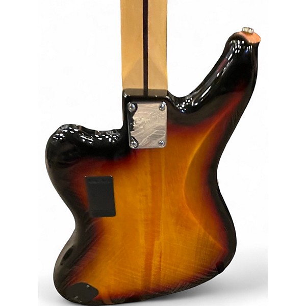 Used Squier Vintage Modified Jaguar Bass 2 Color Sunburst Electric Bass Guitar