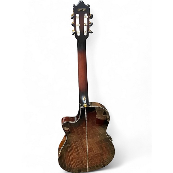 Used Ibanez GA35TCE-DVS DARK VIOLIN Acoustic Electric Guitar