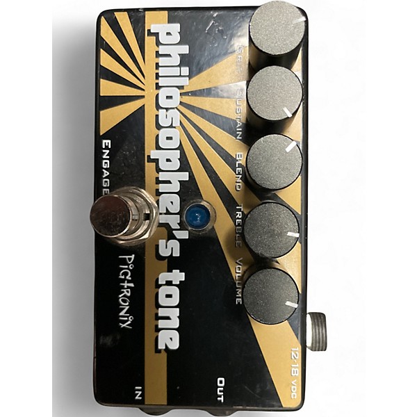 Used Pigtronix Philosopher's Tone CSD Compressor Sustainer Effect Pedal