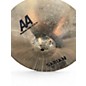 Used SABIAN 14in AA Medium Hi Hat Pair Brilliant Cymbal