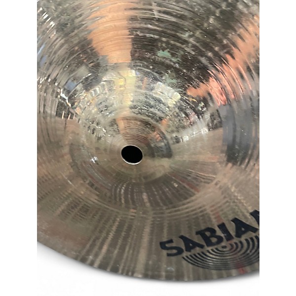 Used SABIAN 14in AA Medium Hi Hat Pair Brilliant Cymbal