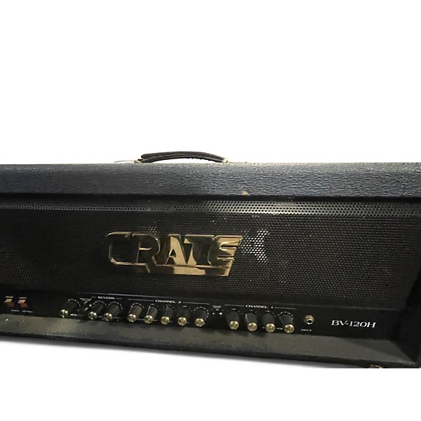 Used Crate BV120H Blue Voodoo 120W Tube Guitar Amp Head