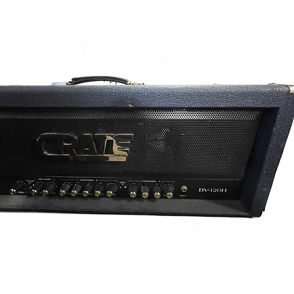 Used Crate BV120H Blue Voodoo 120W Tube Guitar Amp Head