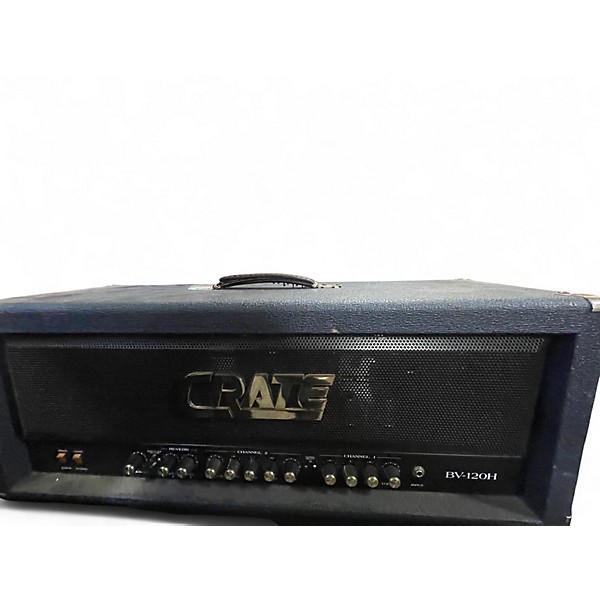 Used Crate BV120H Blue Voodoo 120W Tube Guitar Amp Head