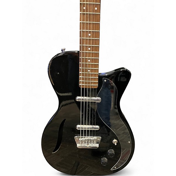 Used Danelectro 56 baritone black Hollow Body Electric Guitar