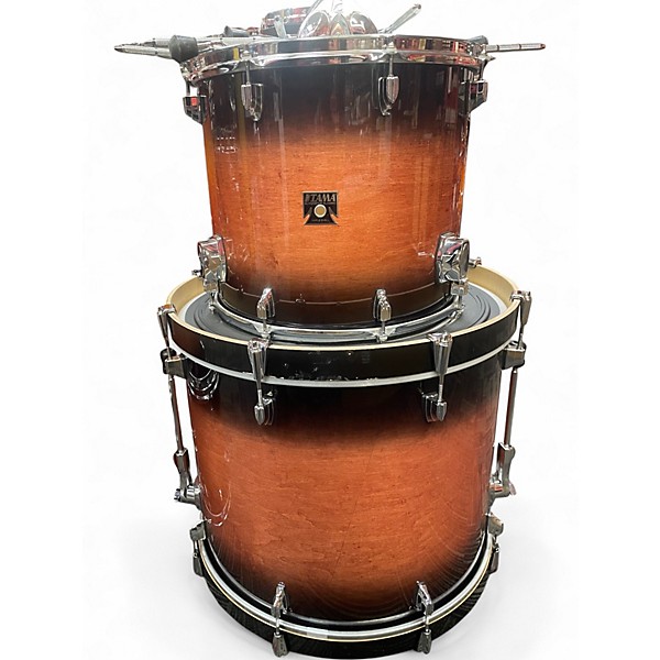 Used TAMA 7 Piece Starclassic Performer Indigo Blue Lacquer Drum Kit