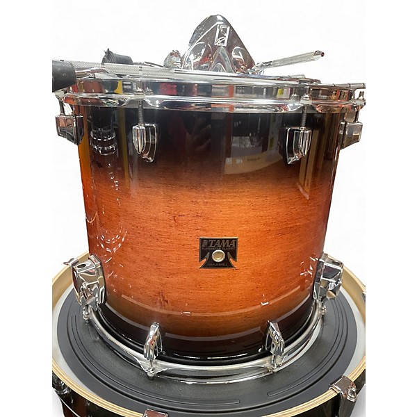 Used TAMA 7 Piece Starclassic Performer Indigo Blue Lacquer Drum Kit