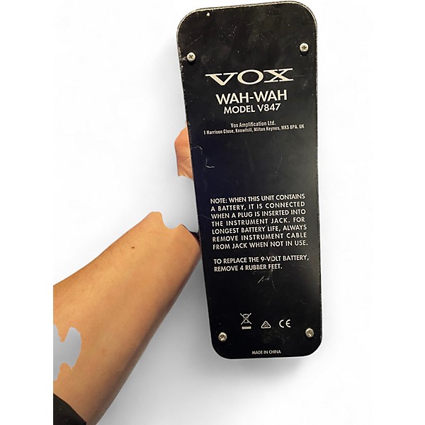 Used VOX V847 Reissue Wah Effect Pedal
